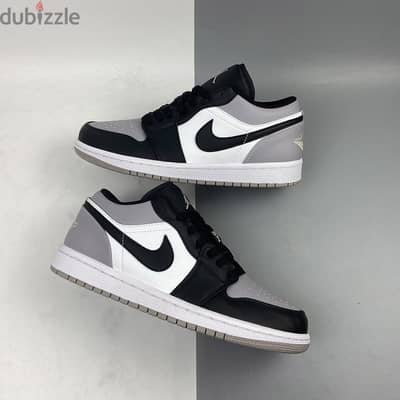 nike air jordan 1 low shadow white atmosphere grey black brand new