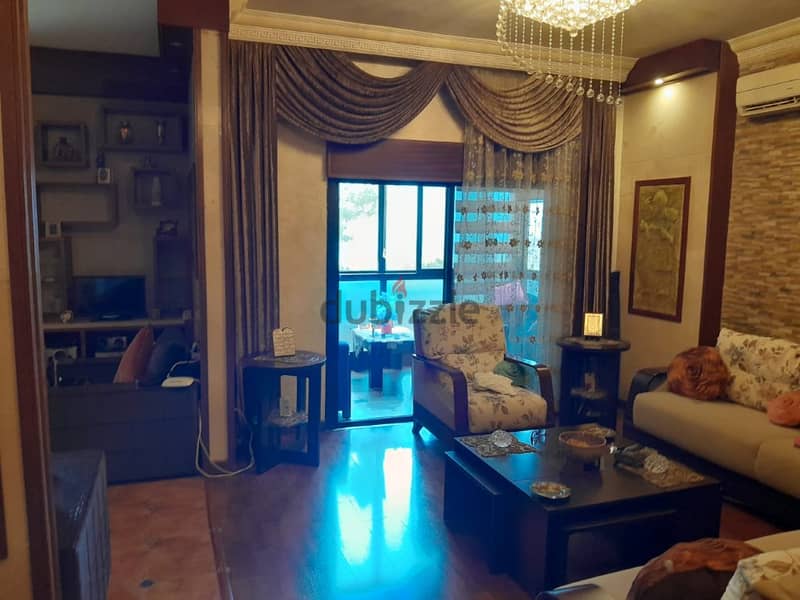 145 Sqm |Fully Furnished & Decorated Apartment For Sale In Deir Tamich 1