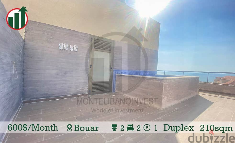 Duplex for Rent in Bouar with Sea View !!! 1