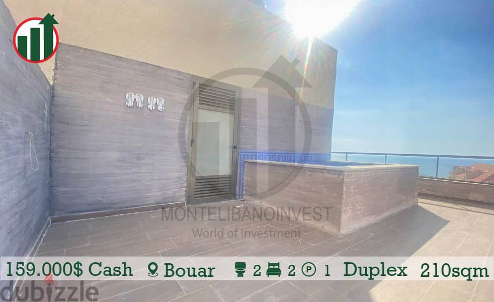 Catchy Duplex for Sale with Sea View !! 0