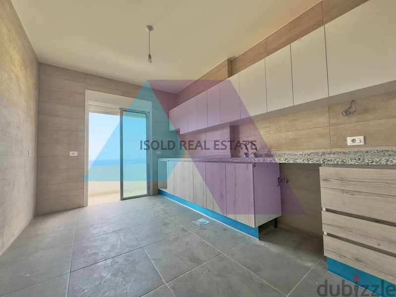 Brand new 120 m2 apartment+ panoramic sea view for sale in Jal El Dib 4