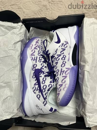 Kobe 8 Protro Purple Size 41