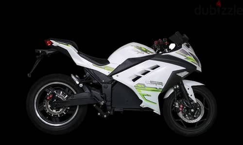 Electric motorcycle kawasaki ninja body