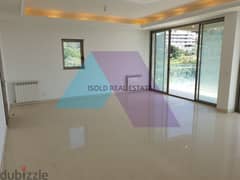 Decorated 280 m2 apartment +open mountain/sea view for rent in Baabda