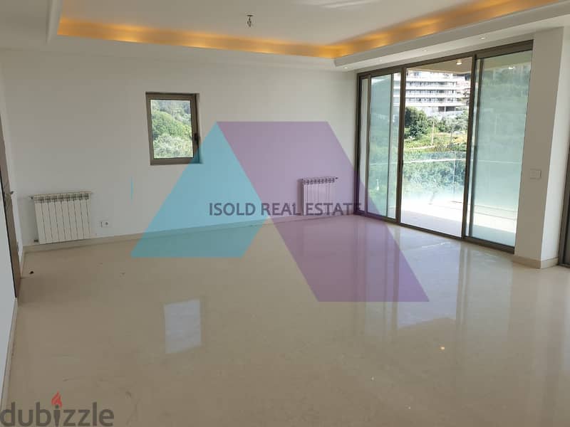 Decorated 280 m2 apartment +open mountain/sea view for rent in Baabda 0