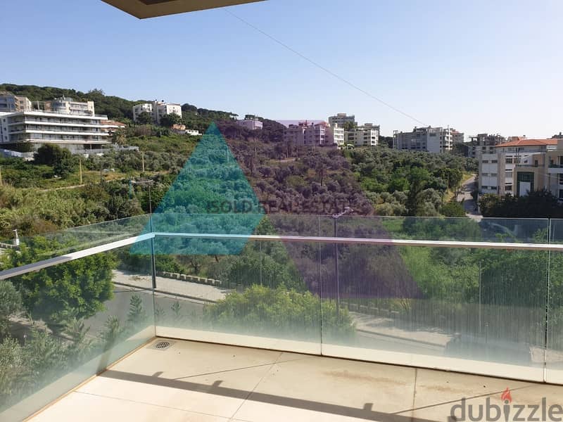 Decorated 280 m2 apartment +open mountain/sea view for rent in Baabda 1