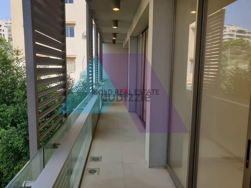 Decorated 280 m2 apartment +open mountain/sea view for rent in Baabda 7