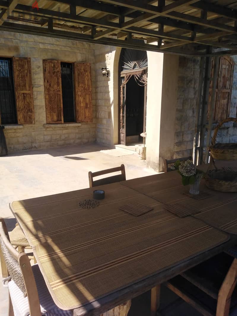 فيلا للبيع حجر المتن بعبدات Classical Stone House Villa Salima Baabdat 9