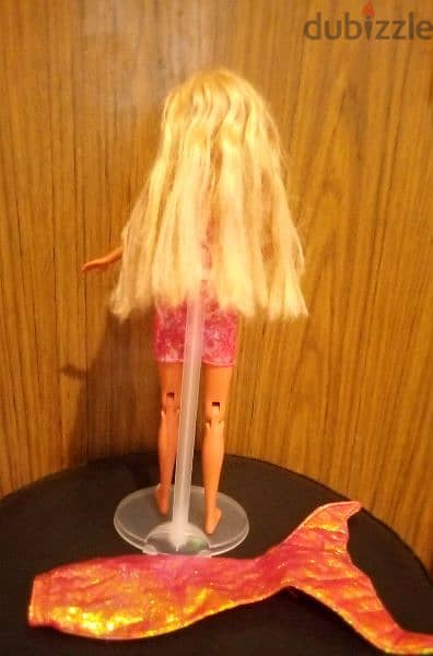 Barbie 2 In1 MERMAID/Chic Girl Gone Articulated doll +mermaid Tail 6