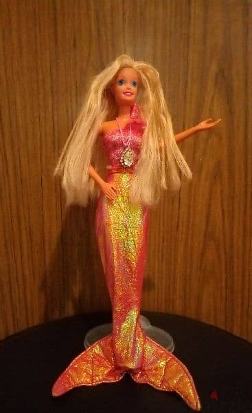 Barbie 2 In1 MERMAID/Chic Girl Gone Articulated doll +mermaid Tail 8