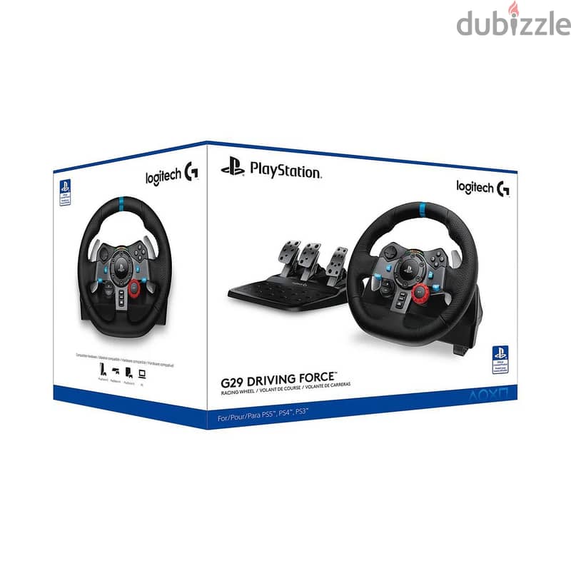 LOGITECH G29 DRIVING FORCE RACING WHEEL 1