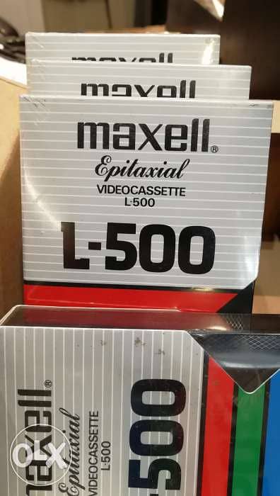 Maxell Beta video cassette L500 1