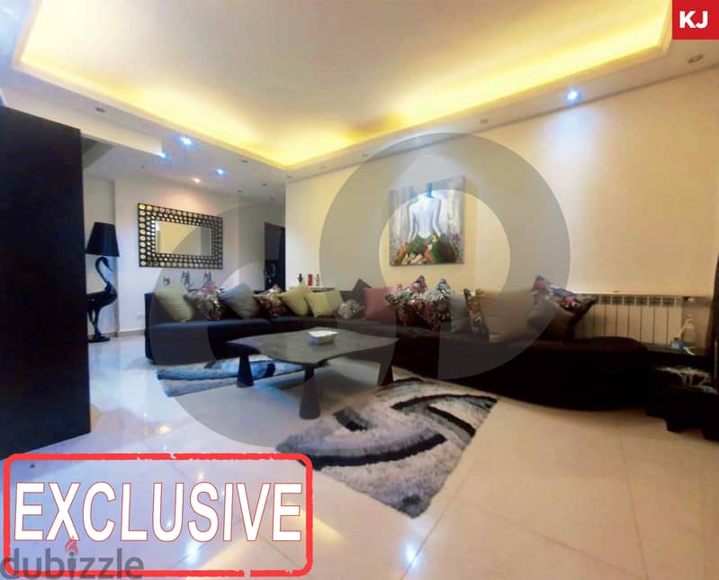 EXCLUSIVE AND STUNNING APARTMENT IN BALLOUNEH FOR SALE ! REF#KJ01184 ! 0