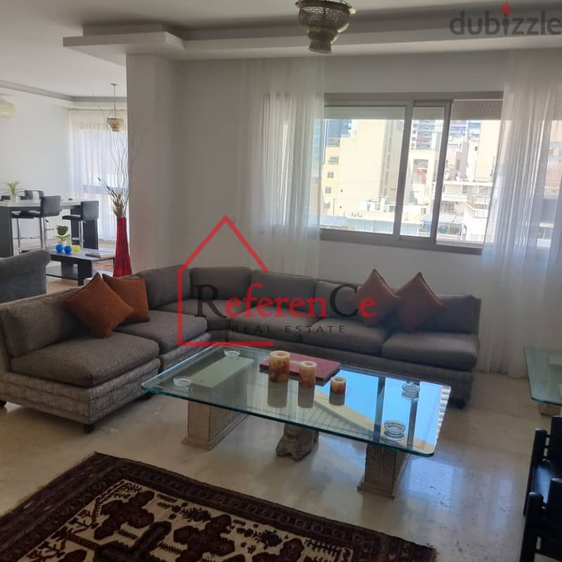 Apartment for rent at Achrafieh. شقة مفروشة بالكامل للإ 5