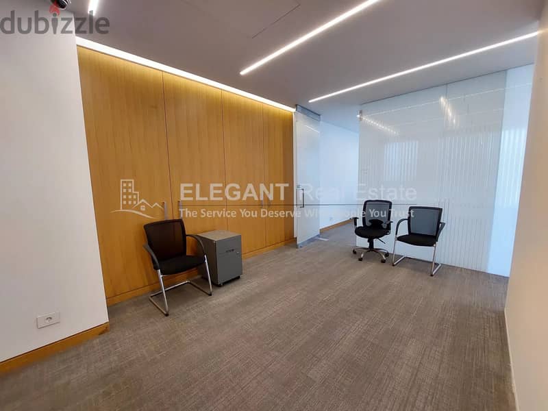 Brand New Furnished Office | For Rent | Prime Location | Achrafieh 1