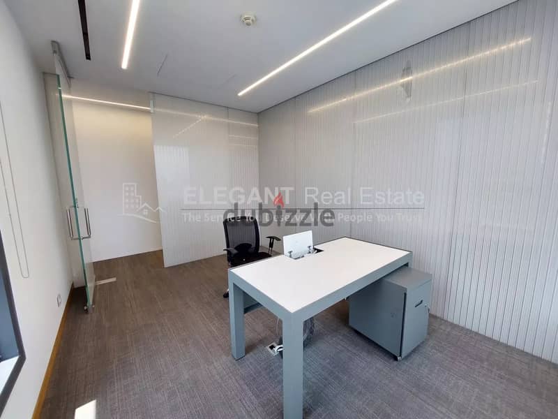 Brand New Furnished Office | For Rent | Prime Location | Achrafieh 4