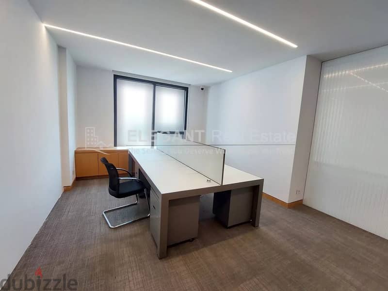 Brand New Furnished Office | For Rent | Prime Location | Achrafieh 7