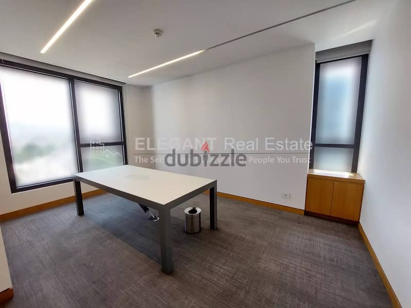 Brand New Furnished Office | For Rent | Prime Location | Achrafieh 8