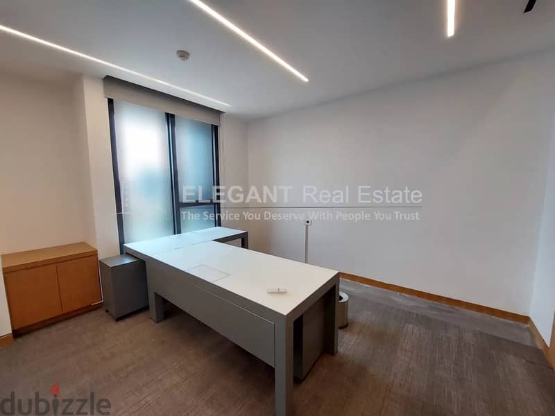 Brand New Furnished Office | For Rent | Prime Location | Achrafieh 11