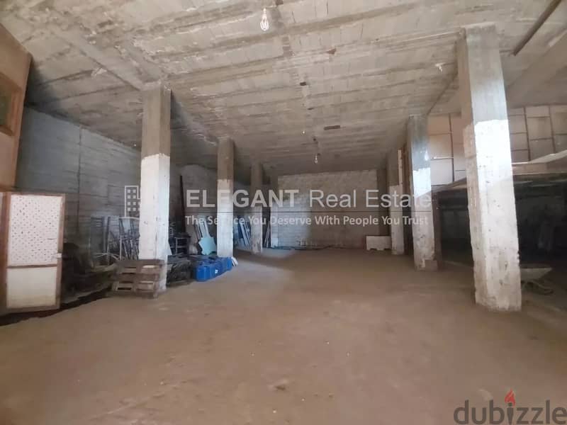 Warehouse For Rent | 1 min from Highway | Halat 1