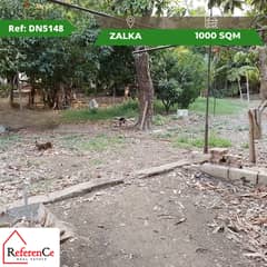 Outstanding 1000sqm Land For Sale In Zalka. أرض رائعة للبيع في الزلقا