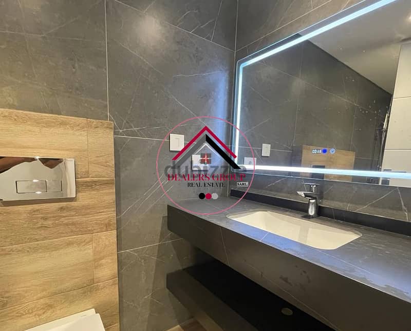 Private Pool ! Modern Penthouse Duplex for sale in Achrafieh 4