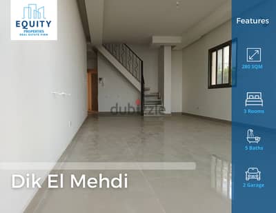 Dik El Mehdi | Great Deal | Mountain View | 280 SQM | #CK78530