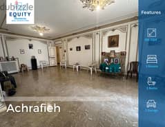 Achrafieh | Great Deal | Tradirional | Big Balcony | 305 SQM |#JZ71624