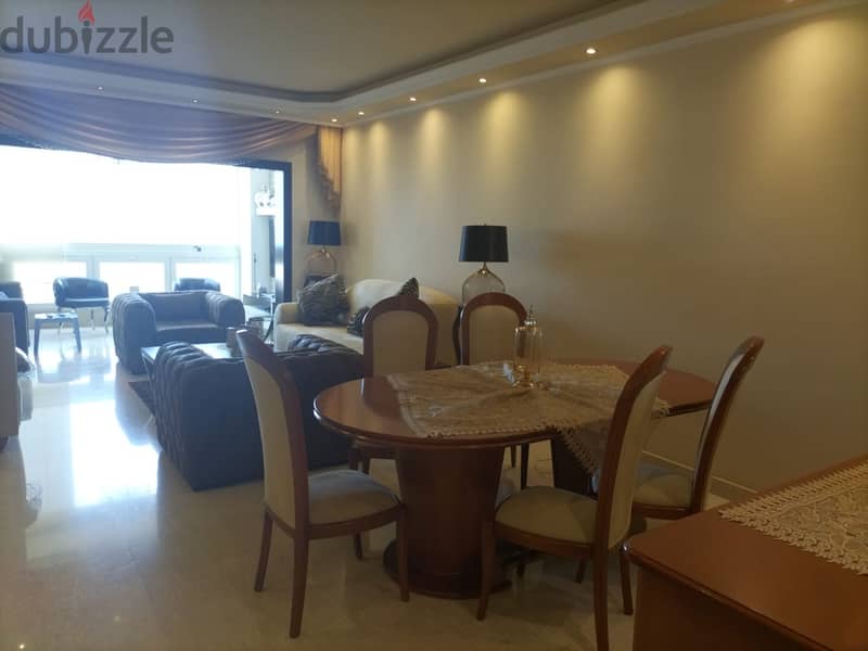 145 SQM Furnished Apartment in Hadath, Baabda + Sea & Mountain View 1