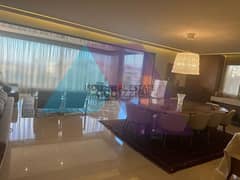 Luxurious Decorated & Furnished 330 m2 apartment for sale in Hazmieh