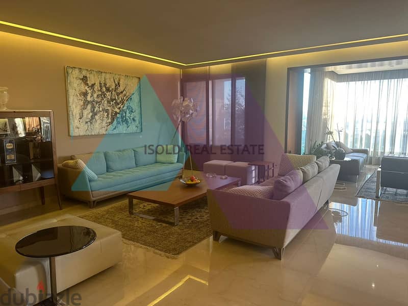 Luxurious Decorated & Furnished 330 m2 apartment for sale in Hazmieh 1