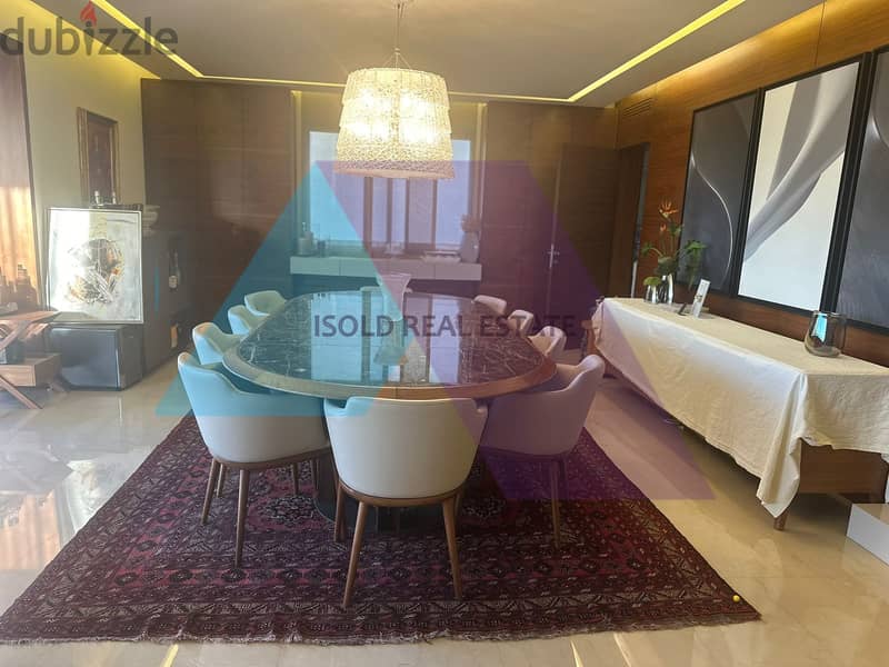 Luxurious Decorated & Furnished 330 m2 apartment for sale in Hazmieh 4