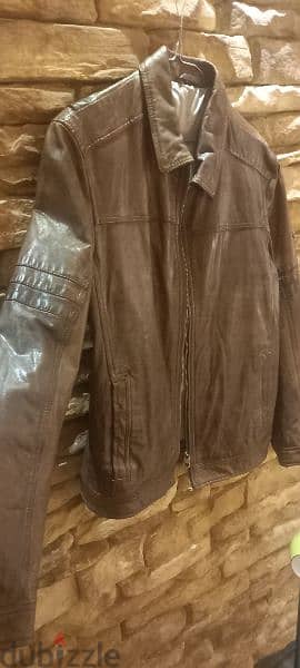 TRAPPER leather jacket ,made of real leather