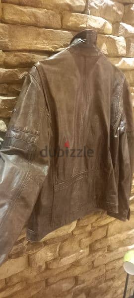 TRAPPER leather jacket ,made of real leather 1