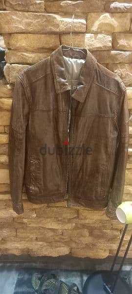 TRAPPER leather jacket ,made of real leather 3