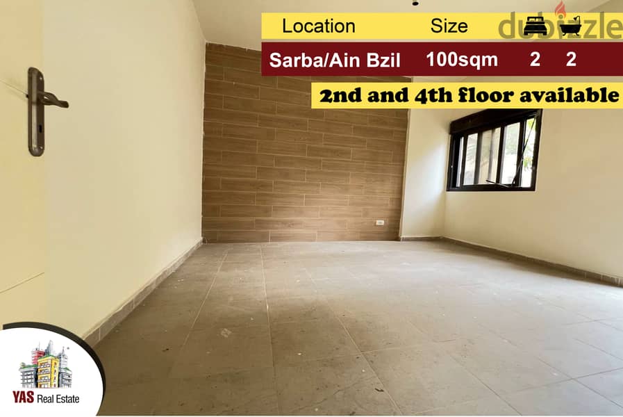 Sarba/Ain Bzil 100m2 | Partial View | Calm Street | EH | 0