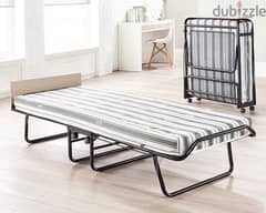 Foldable bed 90 cm