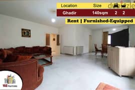 Ghadir 140m2 | Rent | Furnished & Equipped | Partial View | IV WA 0