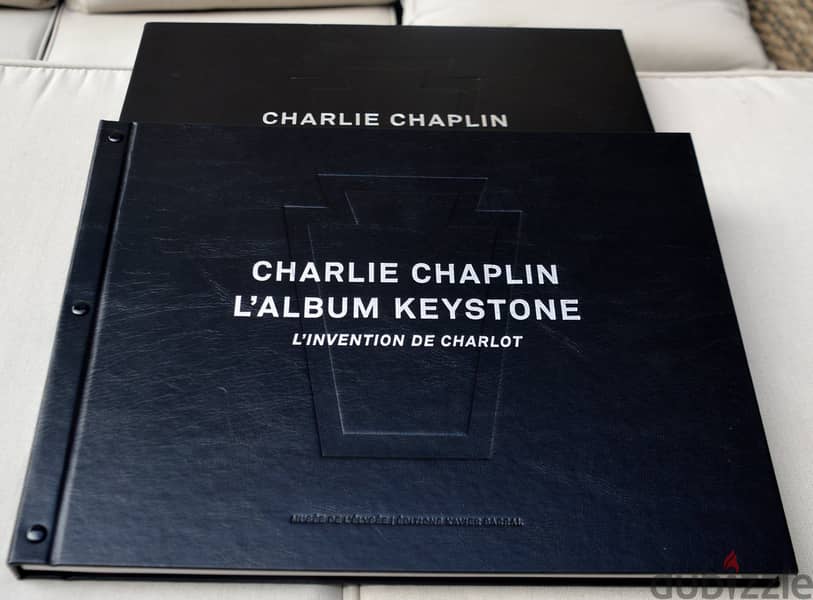 Coffret livre Charlie Chaplin l'album Keystone "invention de Charlot" 1