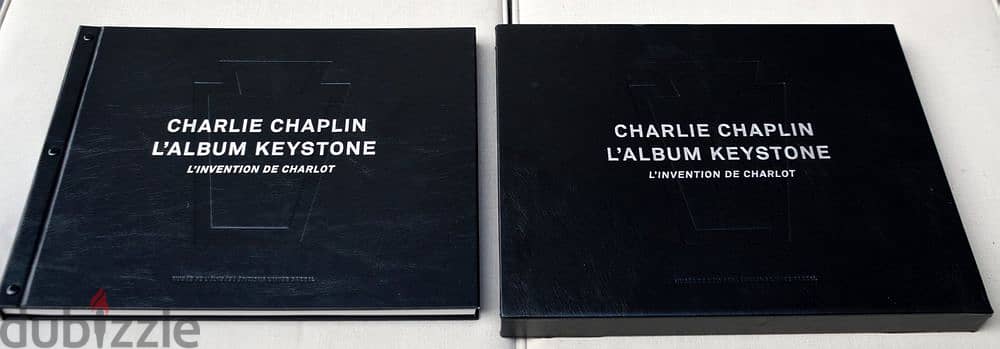 Coffret livre Charlie Chaplin l'album Keystone "invention de Charlot" 2