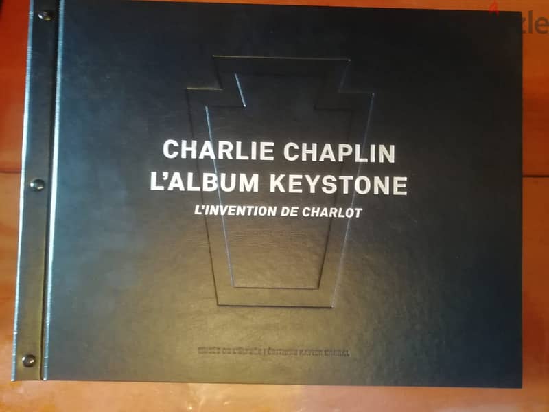 Coffret livre Charlie Chaplin l'album Keystone "invention de Charlot" 3