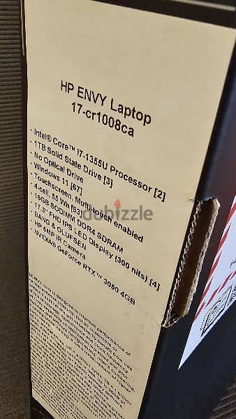 BRAND NEW HP ENVY 17 CORE I7 GENERATION 13 WITH RTX 3050 1