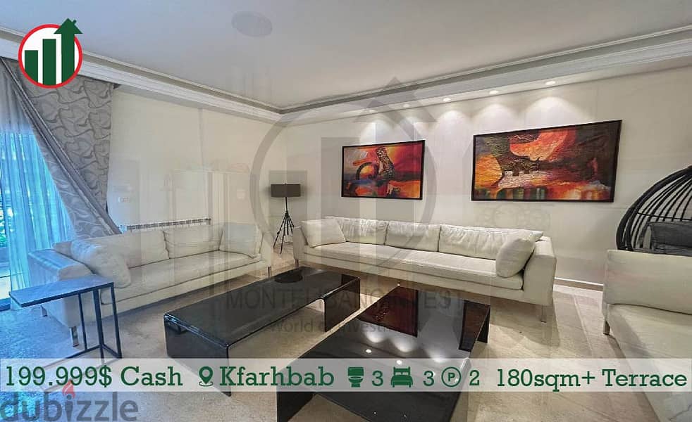 Enjoy this Apartment in Kfarhbab with Terrace !!! 1