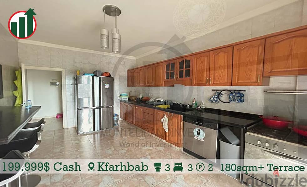 Enjoy this Apartment in Kfarhbab with Terrace !!! 5