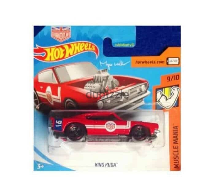 King Kuda Hotwheels diecast car model 1;64 1