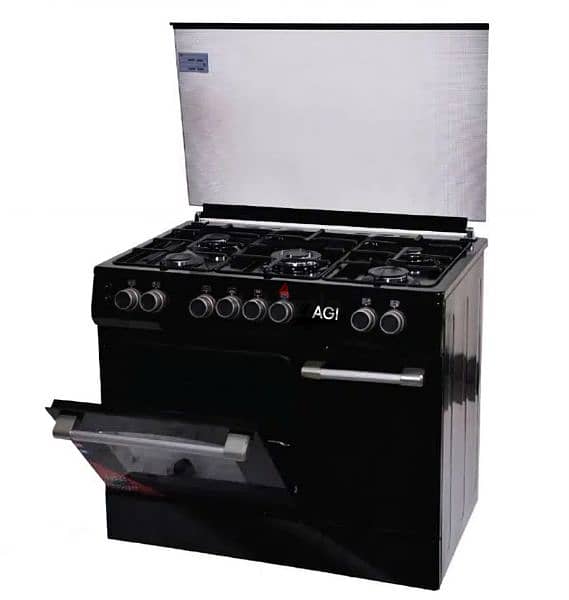 gas oven 5 burners AGI فرن غاز 0