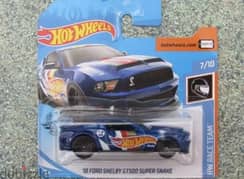 '10 Shelby GT500 Super Snake Hotwheels diecast car model 1;64