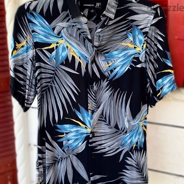 J. FERRAR Hawaiian Shirt. (S) 1