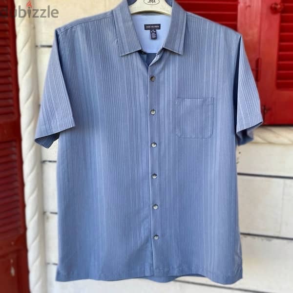 VAN HEUSEN “Baby Blue” Shirt. (L) 1