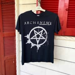 ARCH ENEMY Metal Band Black T-Shirt. (M)